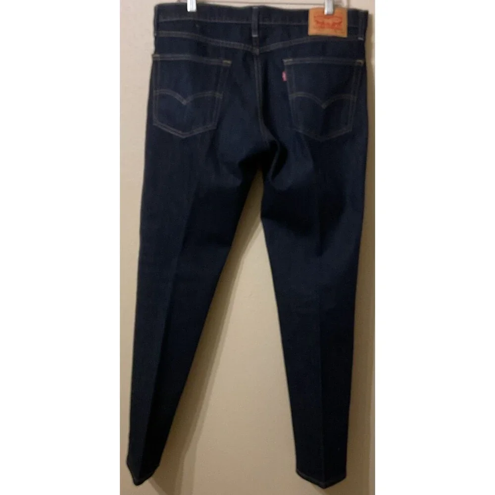 Levi’s Men’s 511 Slim Fit Straight Jeans Dark Hollow Stretch 36W x 32L 045111042